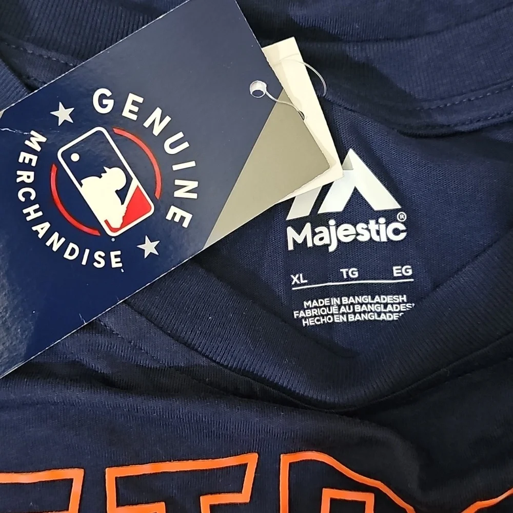 Genuine Merchandise Majestic MLB Men's Short Sleeve T-Shirt